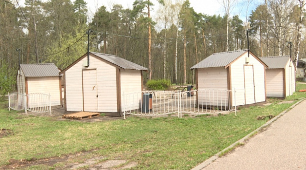 В парке Степанова заработали опасные домики